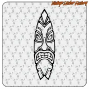 Tiki Board Surfaufkleber | Vintage Sticker Factory