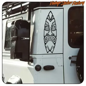 Autocollant surf Tiki Board | Vintage Sticker Factory