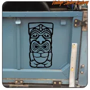 TIKI -6 STICKER. BUY VINYL STICKERS.