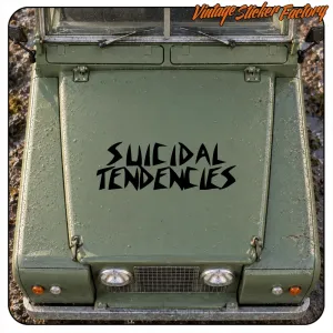 Suicidal Tendencies Sticker | Rock Vinyl