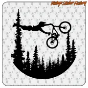 BMX -SPRUNG AUFKLEBER. KAUFEN SIE VINYLAUFKLEBER.
