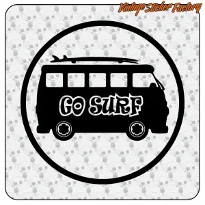 GO SURF - T1 STICKER. BUY VINYL STICKERS.