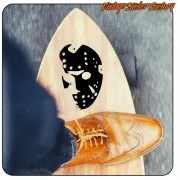 Pegatina de vinilo JASON MASK. Comprar pegatinas.