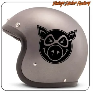 PIG WHEELS STICKER. BUY VINYL STICKERS.