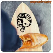 SCHÄDELHELM AUFKLEBER. KAUFEN SIE VINYLAUFKLEBER.