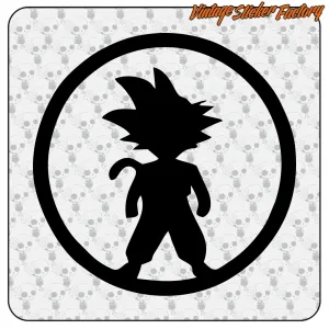 GOKU LUNA STICKER. BUY VINYL STICKERS.