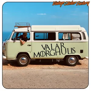 VALAR MORGHULIS STICKER. BUY VINYL STICKERS.