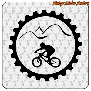 Pegatina MTB GEAR para bicicleta y accesorios