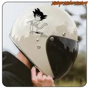 Pegatina Goku con kimono | Vinilo decorativo