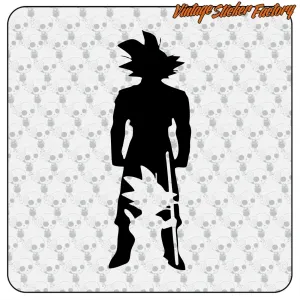 GOKU ERWACHSENES KIND AUFKLEBER. KAUFEN SIE VINYLAUFKLEBER.