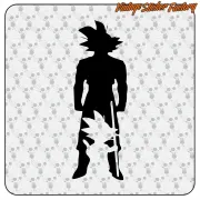 Pegatina GOKU NIÑO ADULTO. Comprar pegatinas.
