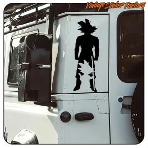 Pegatina GOKU NIÑO ADULTO. Comprar pegatinas.