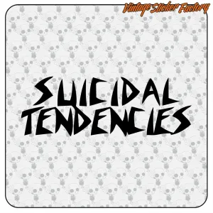 SUICIDAL TENDENCIES -2 STICKER. BUY VINYL STICKERS.