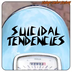 SUICIDAL TENDENCIES -2 STICKER. BUY VINYL STICKERS.