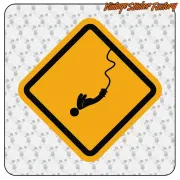 BUNGEE JUMPING - 3 STICKER. BUY VINYL STICKERS.