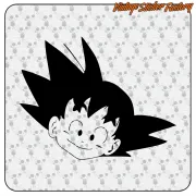 GOKU -4 STICKER. BUY VINYL STICKERS.