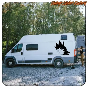 AUTOCOLLANT GOKU -4. ACHETEZ DES AUTOCOLLANTS EN VINYLE.