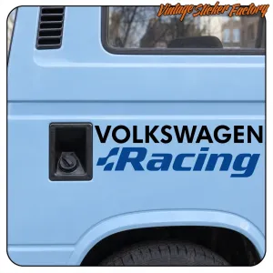 Pegatina Volkswagen Racing modelo 1 | Vinilo para coche VW