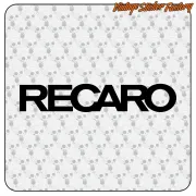 AUTOCOLLANT RECARO. ACHETEZ DES AUTOCOLLANTS EN VINYLE.