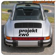 Projekt Zwo sticker | Vinyl decal for classic or performance Volkswagen