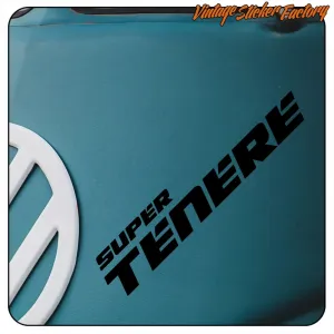 SUPER TÉNÉRÉ - 2 STICKER. BUY VINYL STICKERS.