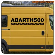 ABARTH 500 - ESSEESSE STICKER. BUY VINYL STICKERS.
