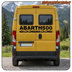 Pegatina ABARTH 500 - ESSEESSE. Comprar pegatinas.