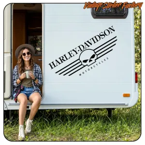 HARLEY DAVIDSON Aufkleber für Custom-Motorrad
