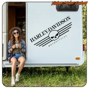 HARLEY DAVIDSON sticker for custom motorcycle
