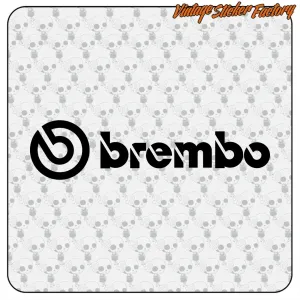 BREMBO AUFKLEBER. KAUFEN SIE VINYLAUFKLEBER.