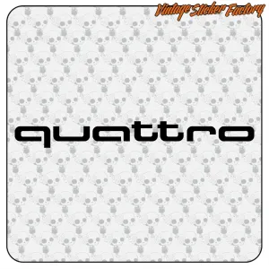 Pegatina QUATTRO - 2. Comprar pegatinas.