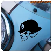 Autocollant Metal Mulisha pour moto tout-terrain