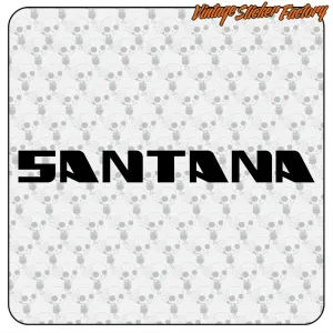 AUTOCOLLANT SANTANA. ACHETEZ DES AUTOCOLLANTS EN VINYLE.