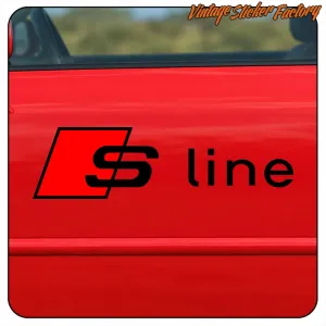 Pegatina S LINE (AUDI) - 2. Comprar pegatinas.