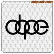 Pegatina DOPE. Comprar pegatinas.