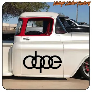 AUTOCOLLANT DOPE. ACHETEZ DES AUTOCOLLANTS EN VINYLE.