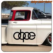 Pegatina DOPE. Comprar pegatinas.