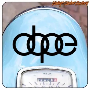 DOPE AUFKLEBER. KAUFEN SIE VINYLAUFKLEBER.