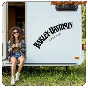 Harley Davidson Decorative Vinyl Sticker