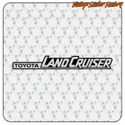 Pegatina TOYOTA LANDCRUISER. Comprar pegatinas.