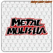 METAL MULISHA - 1 AUFKLEBER. KAUFEN SIE VINYLAUFKLEBER.