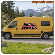 Pegatina Metal Mulisha en vinilo troquelado