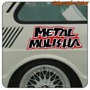 METAL MULISHA - 1 AUFKLEBER. KAUFEN SIE VINYLAUFKLEBER.