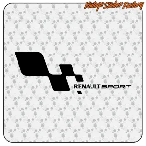 RENAULT SPORT -R STICKER. BUY VINYL STICKERS.