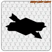 Sunoco logo sticker | Vinyl decal for car, motorcycle or garage