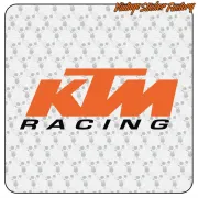 KTM RACING AUFKLEBER. KAUFEN SIE VINYLAUFKLEBER.