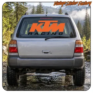 Pegatina KTM RACING. Comprar pegatinas.