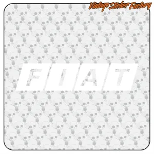 FIAT STICKER. BUY VINYL STICKERS.