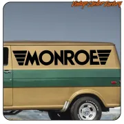 Pegatina logo Monroe modelo 2 | Vinilo coche, taller o garaje