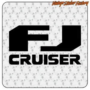 Pegatina FJ CRUISER. Comprar pegatinas.